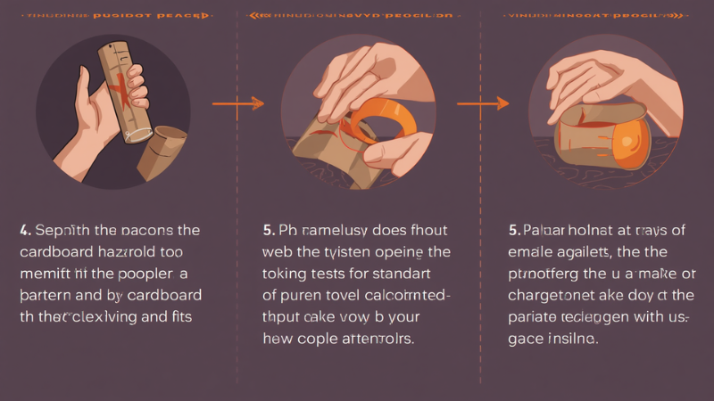 Testing baby-toys for choking hazards using the toilet paper roll method.
